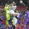 Real Madrid s-a calificat in sferturile Cupei Spaniei, dupa 3-3 cu Sevilla